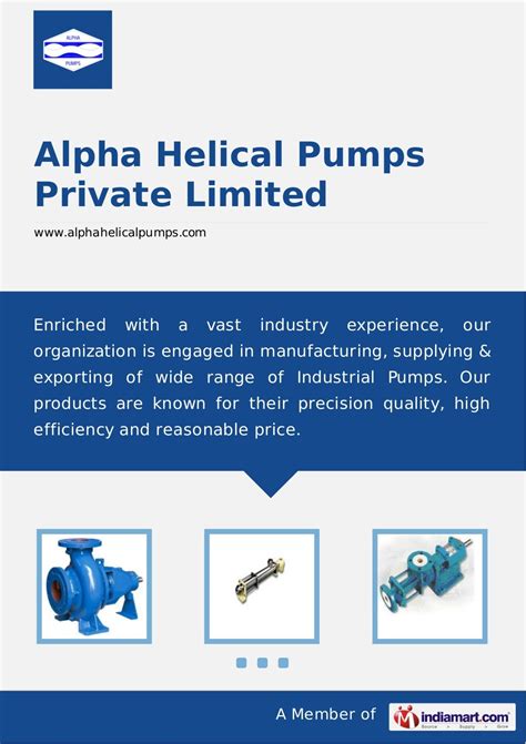 alpha helical screw pump manual|Instruction Manual .